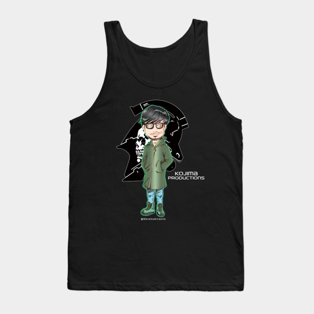 Hideo Kojima Tank Top by MorenoArtwork